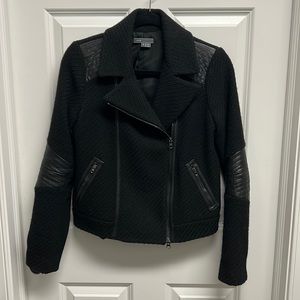 Vince Boucle Moto Jacket, Size Small